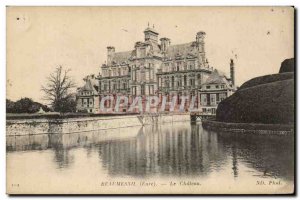 Beaumesnil - the Castle - Old Postcard