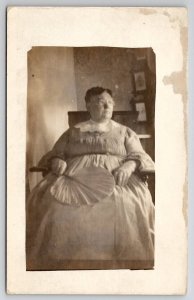 RPPC Kit Carson CO Large Woman Samantha Fisher Shurman Pugh Fam Ark Postcard V28