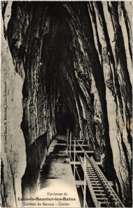 CPA Lons le Saunier Grottes de Baume, entree (1265240)