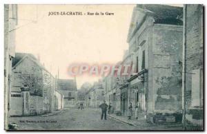 Jouy le Chalet - Bahnhofstrasse - Old Postcard