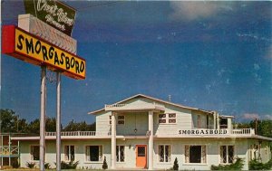 Crestview Manor Restaurant Smorgasbord Osage Beach Missouri Postcard 6999