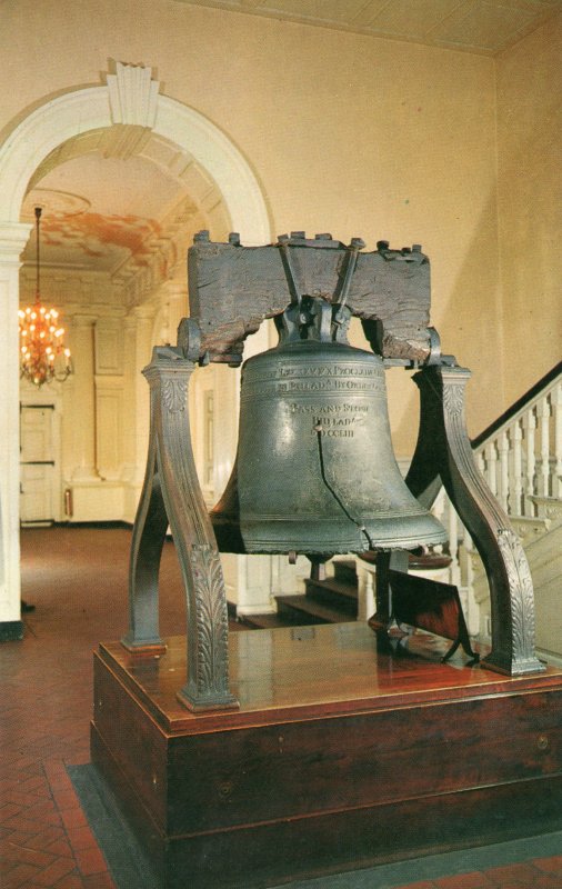 10697 Liberty Bell, Independence Hall, Philadelphia, Pennsylvania 1956