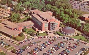 MI - East Lansing, Michigan State University, Aerial View, College of Educati...