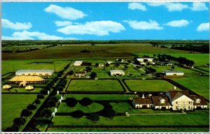 Aerial, Southfork Ranch, Dallas Texas Vintage Postcard T54