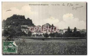 Old Postcard Clermont in Argonne Eastern View