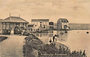 WOODBRIDGE SUFFOLK ENGLAND~PROMENADE-GAZEBO~GEORGE BOOTH PHOTO POSTCARD