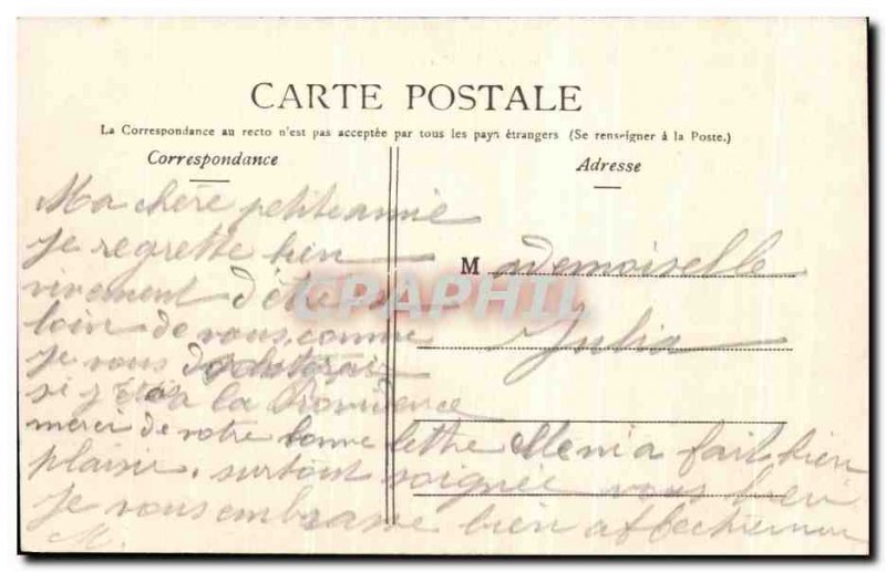 Old Postcard Chatelguyon Hotel