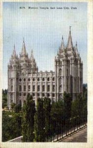 Mormon Temple - Salt Lake City, Utah UT  