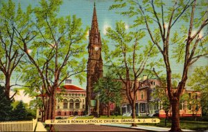 New Jersey Orange St John's Roman Catholic Church 1944