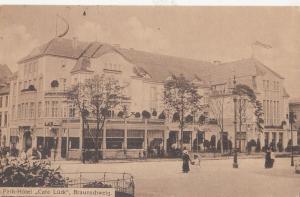 B79687 park hotel cafe luck braunschweig  germany  front/back image