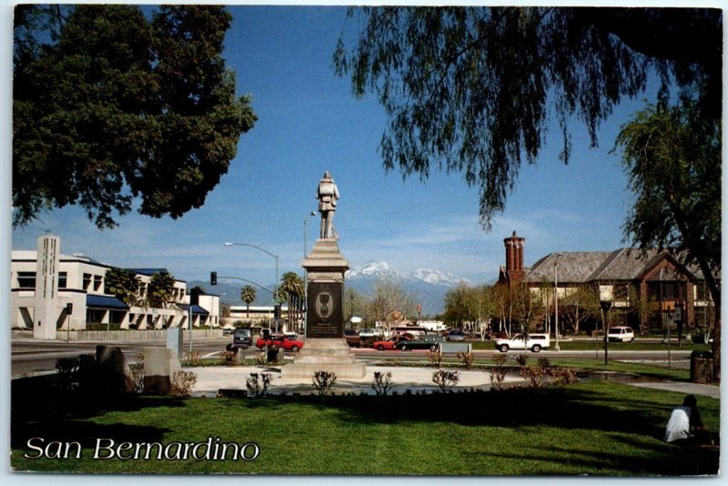 Postcard - San Bernardino, California