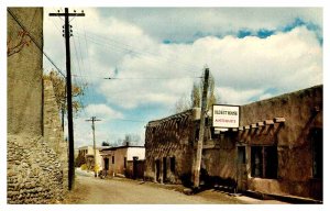 Postcard HOUSE SCENE Santa Fe New Mexico NM AR2677