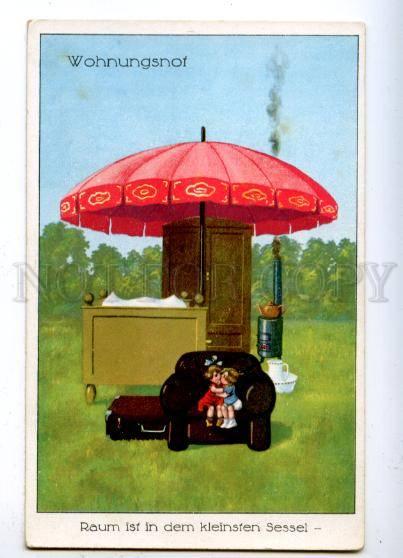 176912 Types of HOUSE Home LITTLE KIDS Umbrella Vintage PC