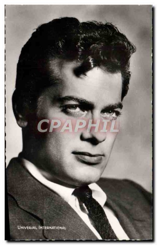 Postcard Modern Cinema Tony Curtis