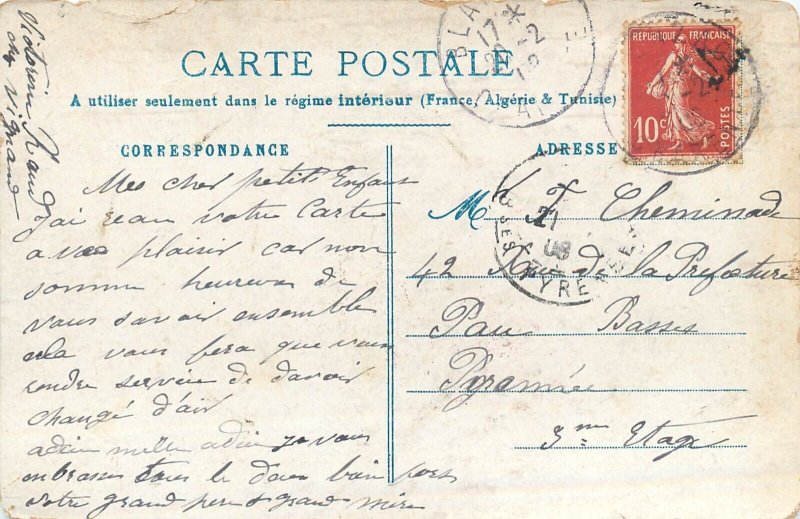 Fairy tales - Riquet a la Houppe 1908 postcard