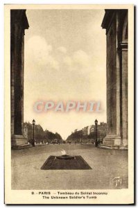 Old Postcard Paris Tomb Of Unknown Soldier