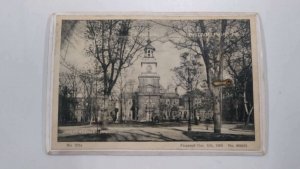 Philadelphia Pennsylvania Independence Hall Trap Door Views Novelty PC JE359364