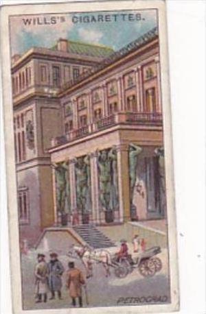 Wills Cigarette Card Russian Architecture No 32 The Hermitage Petrograd