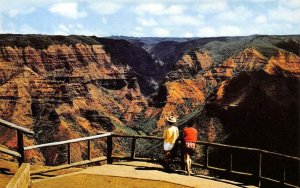 WAIMEA CANYON Kauai, Hawaii c1960s Chrome Vintage Postcard