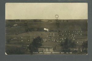 Almena KANSAS RP 1908 BASEBALL GAME Underway nr Norton Phillipsburg Edmond