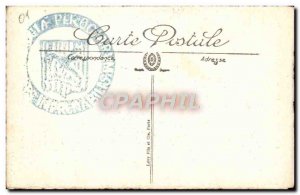 Old Postcard La Cite Perouges The door & # 39en top