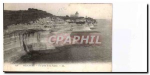 Old Postcard Meschers shooting Cliff