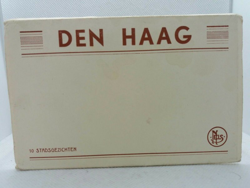 Vintage Postcard Booklet with 10 x Postcards of Den Haag Netherlands