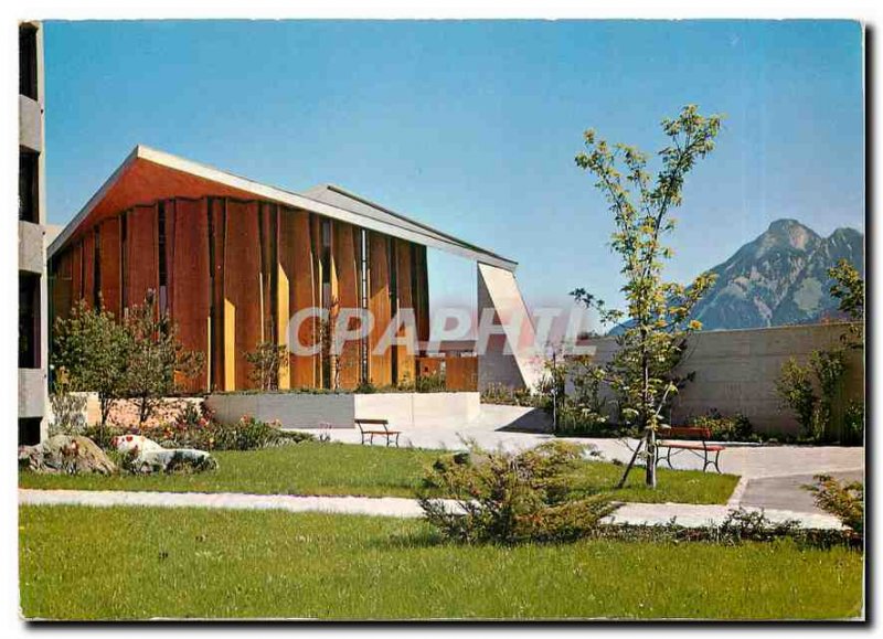 Modern Postcard Bethanien St. Niklausen Kirche mit Stanserhorn