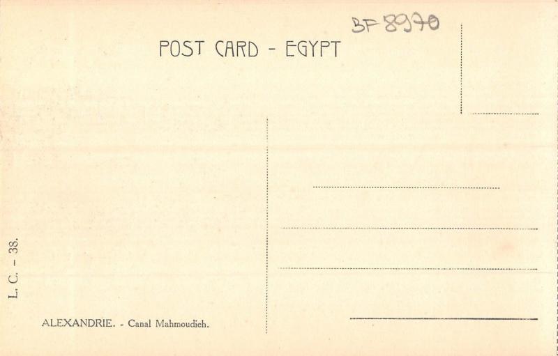 BF8970 canal mahmoudieh egypt alexandria     Egypt