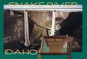 Hansen Bridge Snake River Idaho