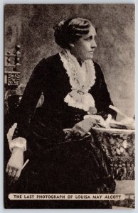 Last Photograph Louisa May Alcott Orchard House Concord Massachusetts Postcard
