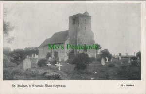 Essex Postcard - St Andrew's Church, Shoeburyness    RS26525