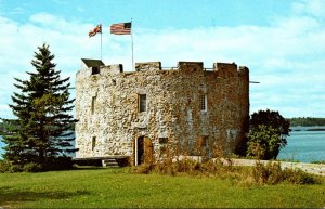 Maine Pemaquid Beach Historic Fort William Henry