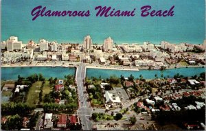 Florida Glamorous Miami Beach Aerial View