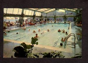 NJ Chalfonte Haddon Hall Pool Atlantic City New Jersey Postcard