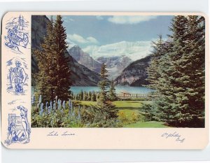 Postcard Lake Louise, Banff National Park, Lake Louise, Canada