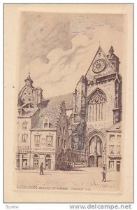 Eglise St. Pierre, Transept Sud, Louvain (Flemish Brabant), Belgium, 1900-1910s