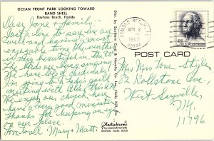 Chrome BEACH SCENE Daytona Beach Florida FL AH8353