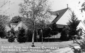 Averill Vermont Beaver Kill Cottages Real Photo Antique Postcard K53072