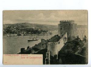 147126 TURKEY Salut Constantinople Vintage undivided postcard