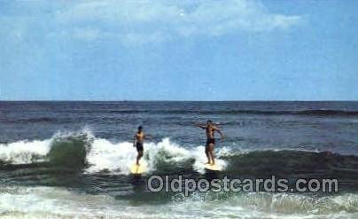 Ocean Surfing 1970 postal used 1970