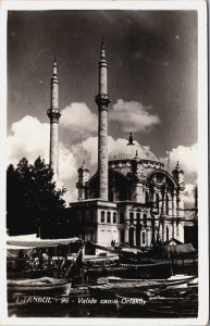 Turkey Istanbul Valide Camii Ortaköy Yeni Valide Mosque Constantinople RPPC C143