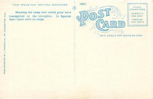 FL - St Augustine. Fort Marion. Arch and Stairway