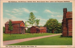 New Salem State Park Lincoln's New Salem IL Postcard PC381