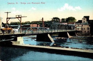 Vermont Swanton Bridge Over Missisquoi River