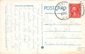 F75/ Black Americana Postcard 1927 Boys on Fence Pine Bluff N.C. 7