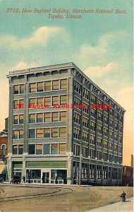KS, Topeka, Kansas, New England Bldg, Merchants National Bank, No 5716