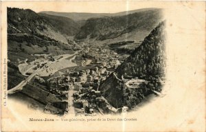 CPA MOREZ-du-JURA Vue générale prise de la Dent des Grottes (446944)