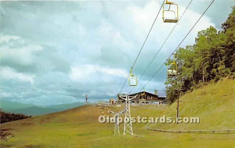 Looking Toward the Lodge at Ski Resort Gatlinburg, Tennessee, TN, USA Skiing ...