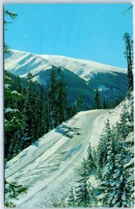 Approach To Summit Of Berthoud Pass From The West On U. S. 40 - Colorado